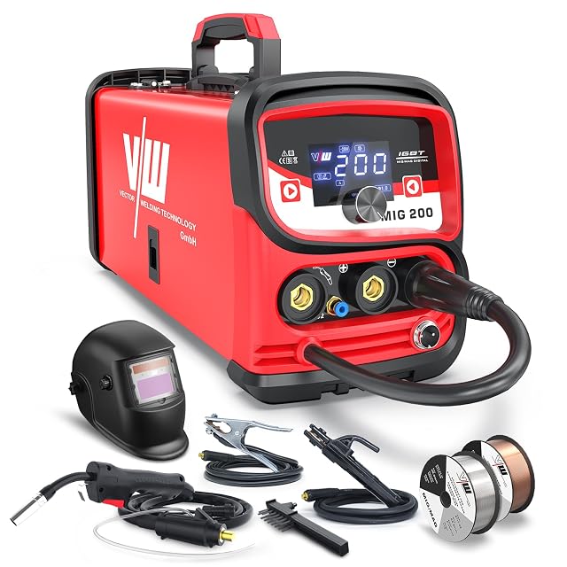 Ensemble poste sans gaz Vector Welding MIG 200, photographie du produit
